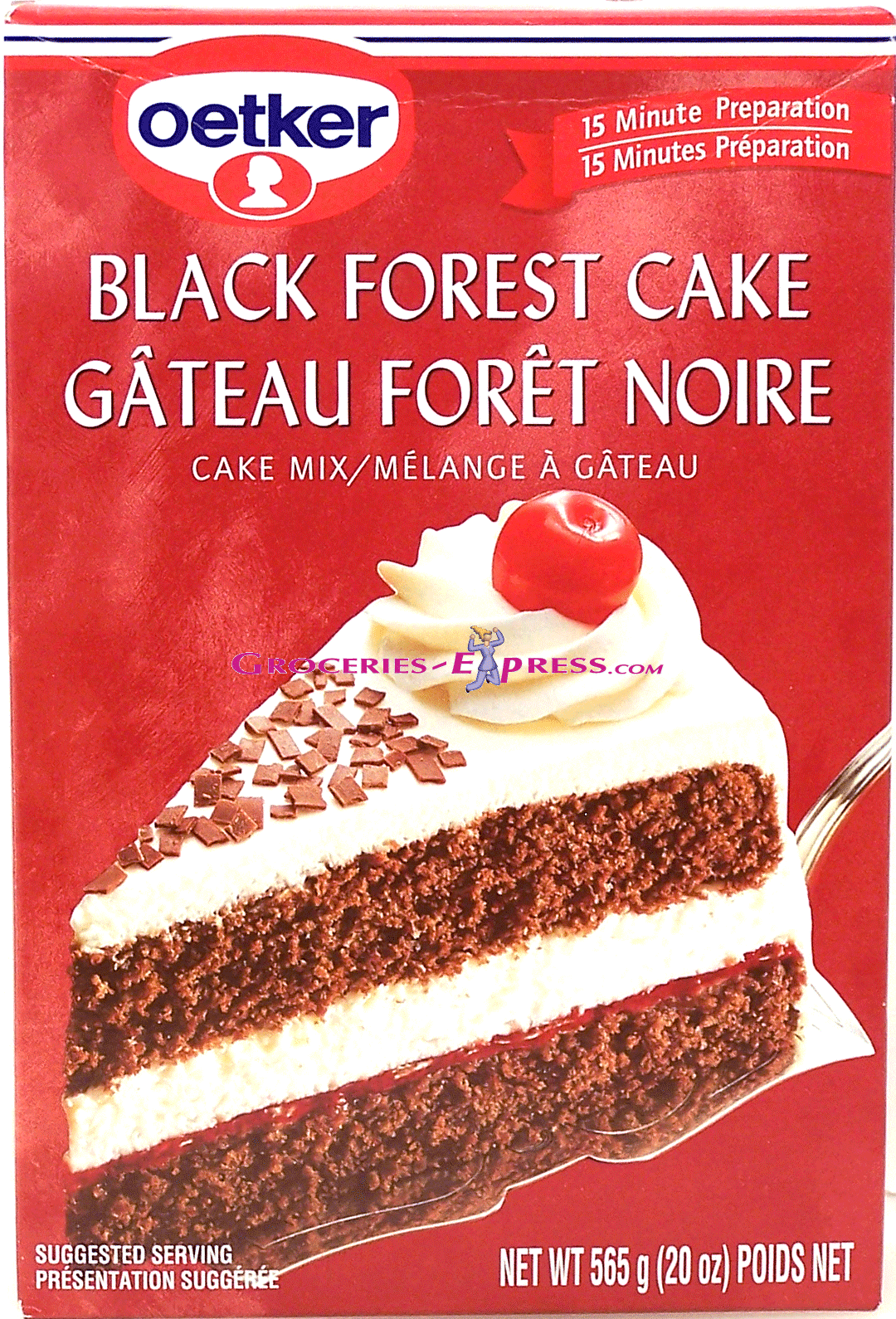Dr. Oetker&nbsp;&nbsp;black forest cake mix, gateau foret noire Full-Size Picture